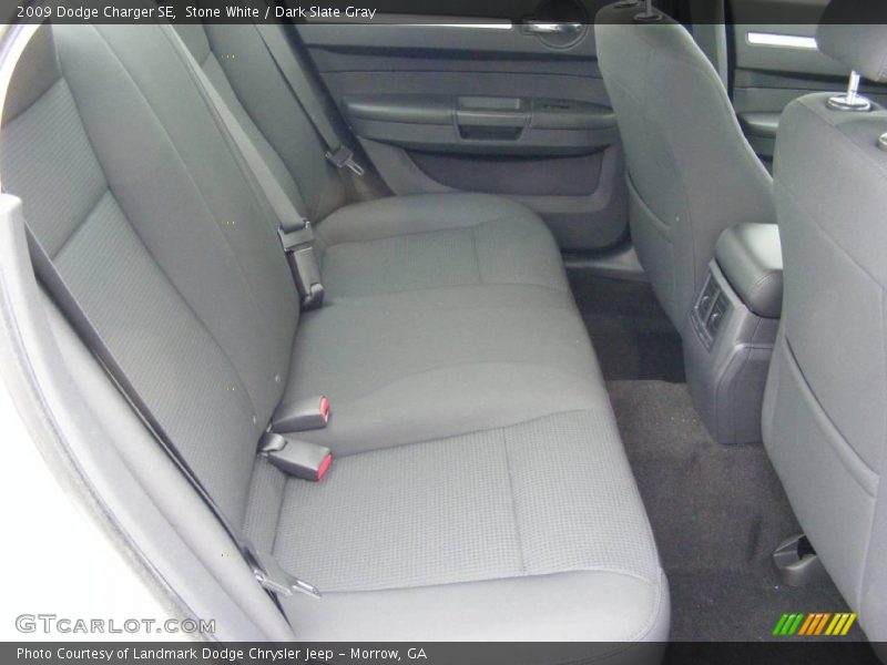 Stone White / Dark Slate Gray 2009 Dodge Charger SE
