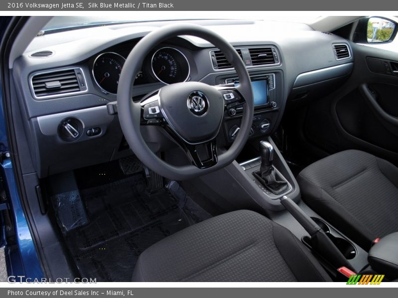  2016 Jetta SE Titan Black Interior
