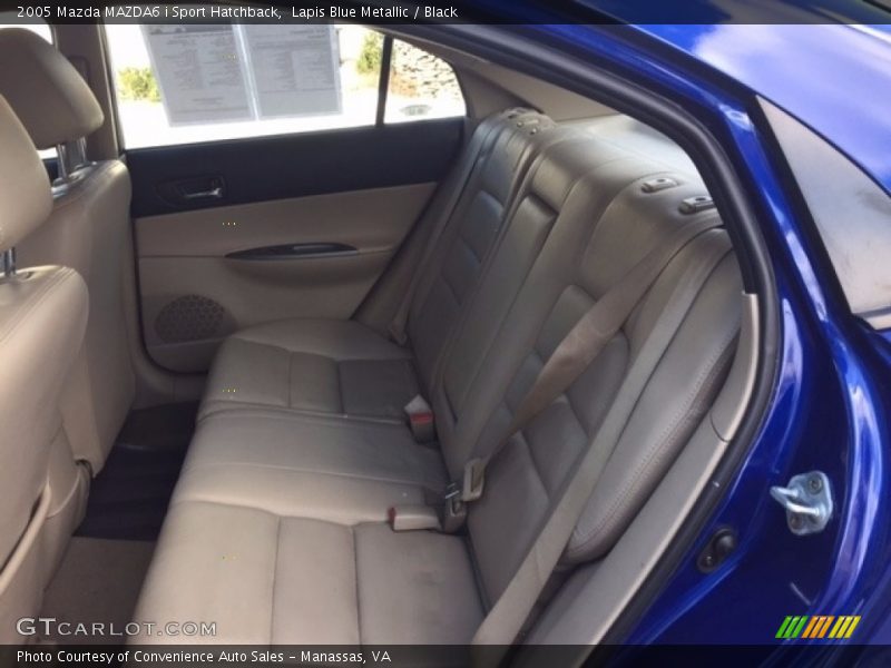 Lapis Blue Metallic / Black 2005 Mazda MAZDA6 i Sport Hatchback