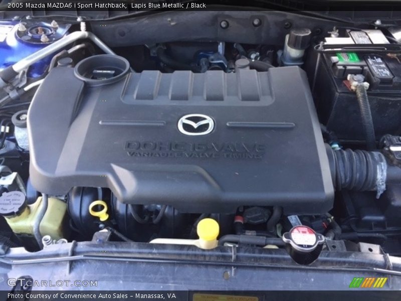 Lapis Blue Metallic / Black 2005 Mazda MAZDA6 i Sport Hatchback