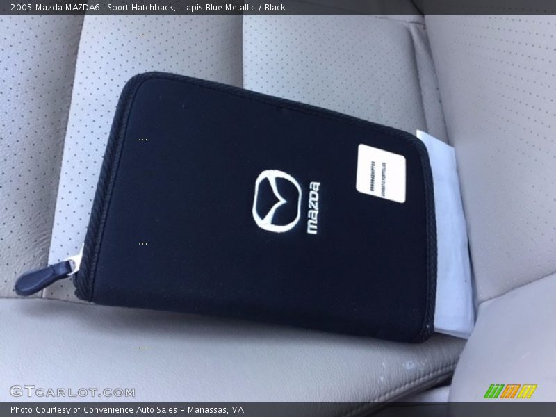 Lapis Blue Metallic / Black 2005 Mazda MAZDA6 i Sport Hatchback