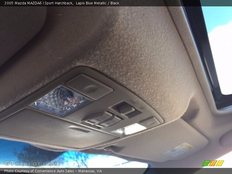Lapis Blue Metallic / Black 2005 Mazda MAZDA6 i Sport Hatchback