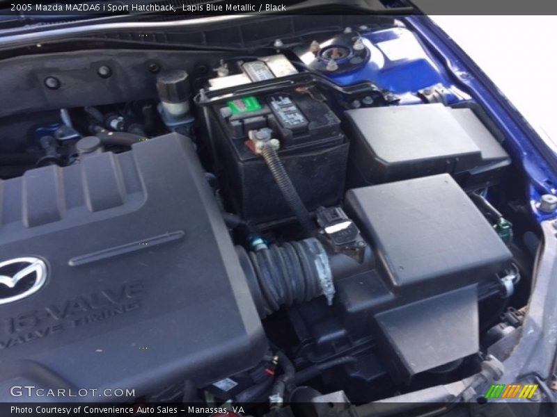 Lapis Blue Metallic / Black 2005 Mazda MAZDA6 i Sport Hatchback
