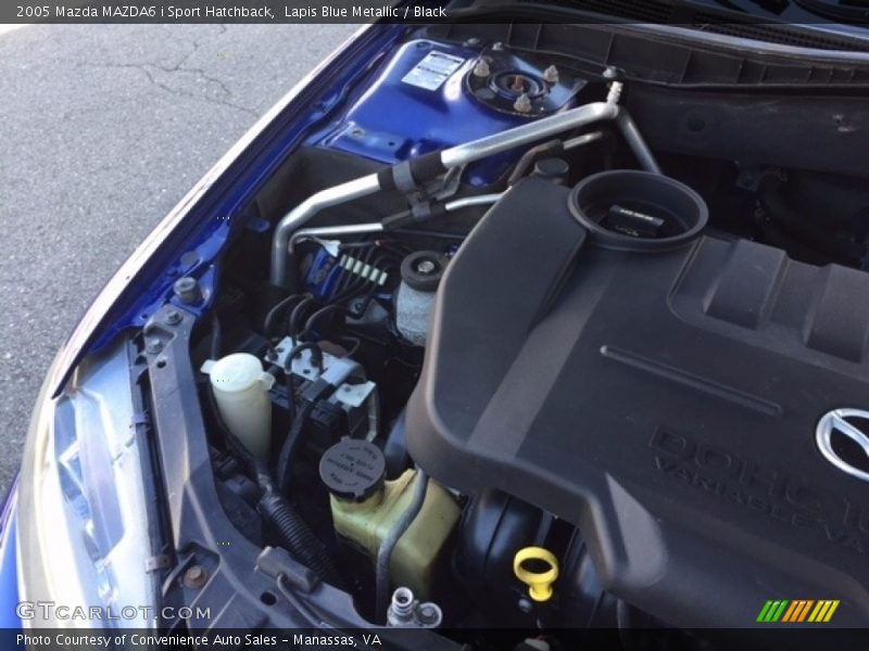 Lapis Blue Metallic / Black 2005 Mazda MAZDA6 i Sport Hatchback