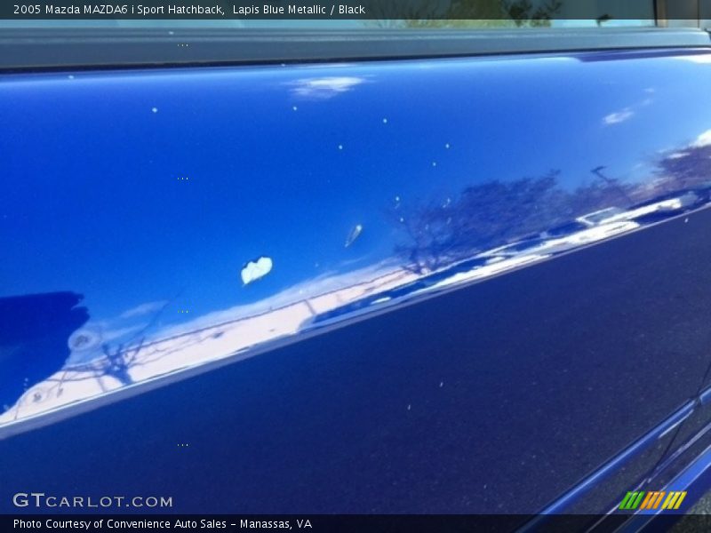 Lapis Blue Metallic / Black 2005 Mazda MAZDA6 i Sport Hatchback