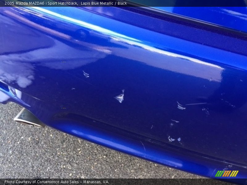 Lapis Blue Metallic / Black 2005 Mazda MAZDA6 i Sport Hatchback