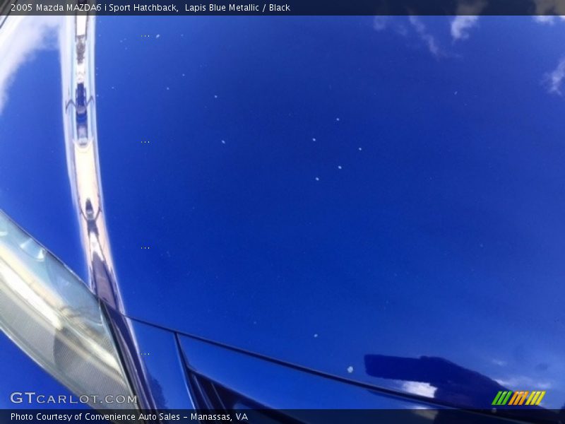 Lapis Blue Metallic / Black 2005 Mazda MAZDA6 i Sport Hatchback