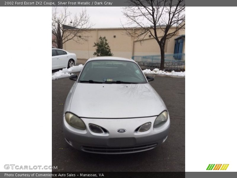 Silver Frost Metallic / Dark Gray 2002 Ford Escort ZX2 Coupe