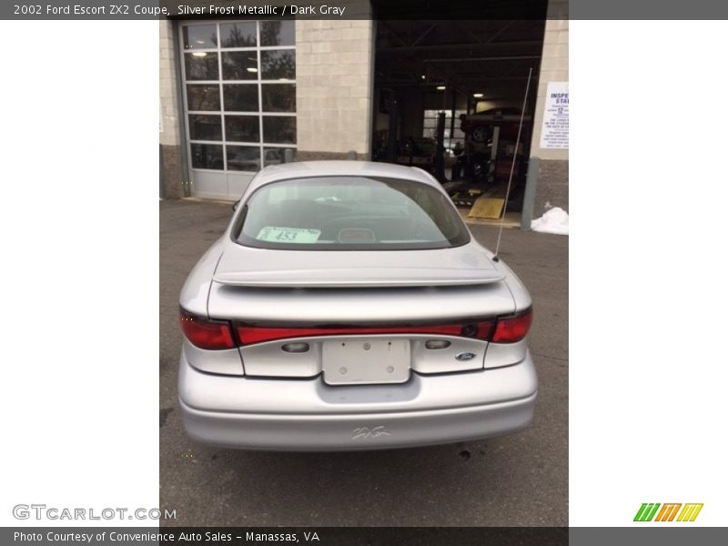Silver Frost Metallic / Dark Gray 2002 Ford Escort ZX2 Coupe