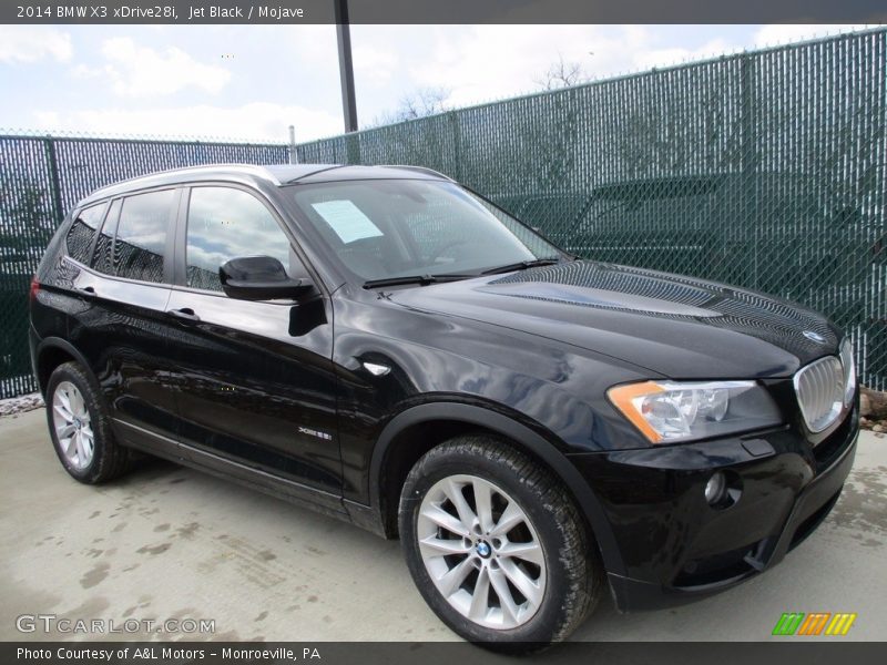 Jet Black / Mojave 2014 BMW X3 xDrive28i
