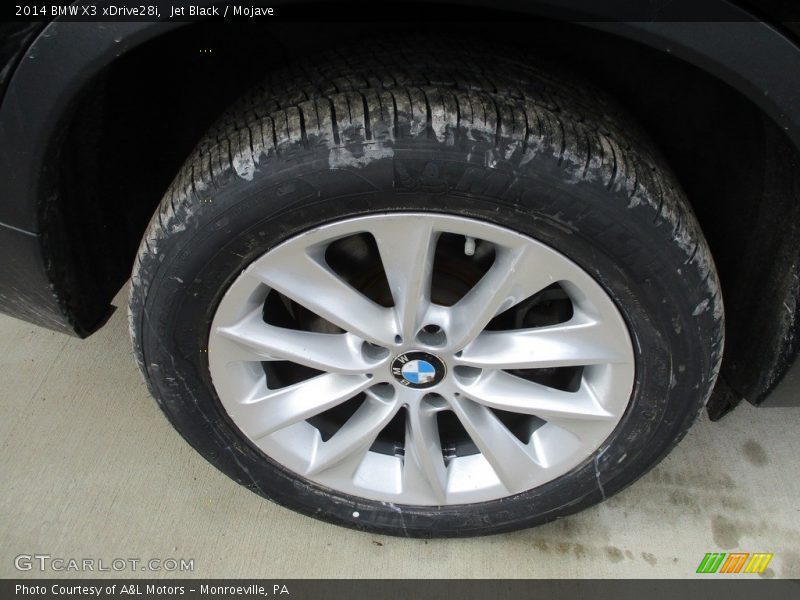 Jet Black / Mojave 2014 BMW X3 xDrive28i