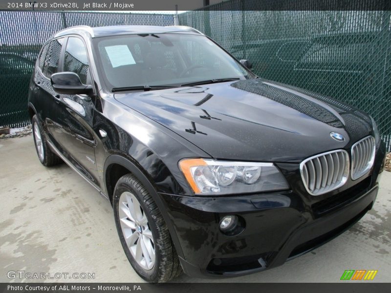 Jet Black / Mojave 2014 BMW X3 xDrive28i