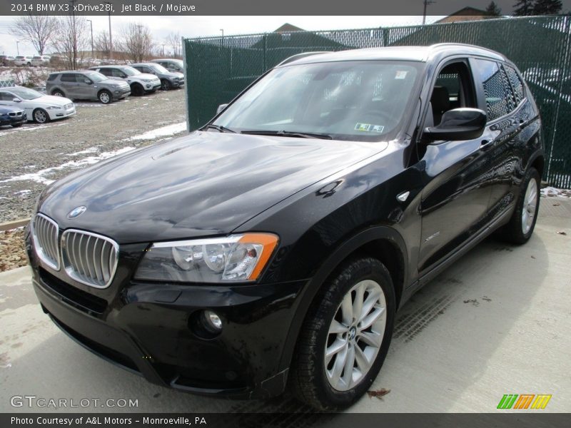 Jet Black / Mojave 2014 BMW X3 xDrive28i