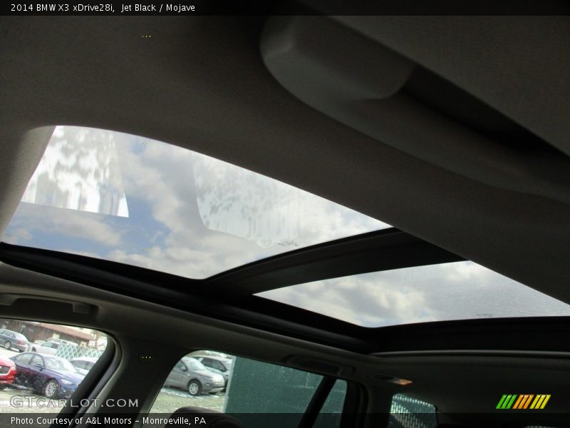 Jet Black / Mojave 2014 BMW X3 xDrive28i