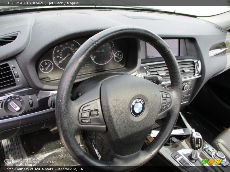 Jet Black / Mojave 2014 BMW X3 xDrive28i