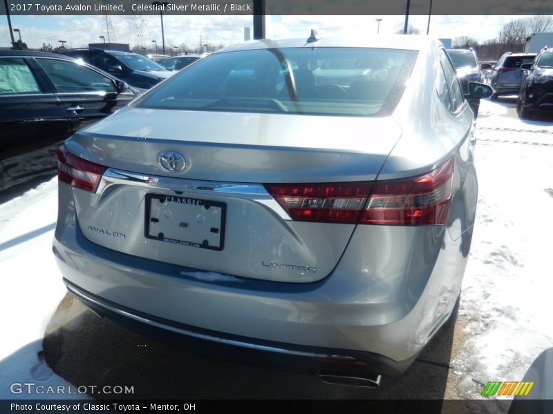 Celestial Silver Metallic / Black 2017 Toyota Avalon Limited