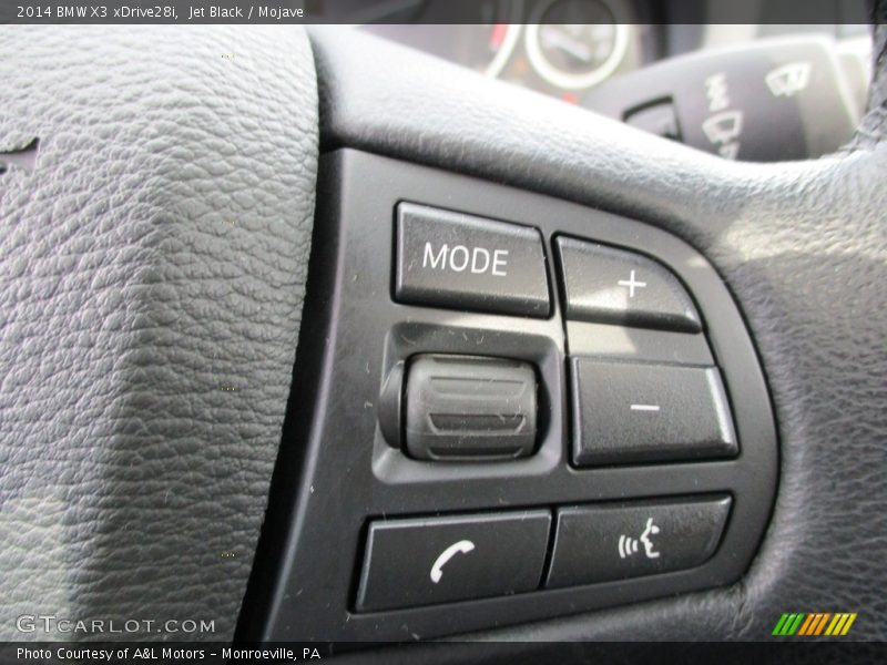 Jet Black / Mojave 2014 BMW X3 xDrive28i