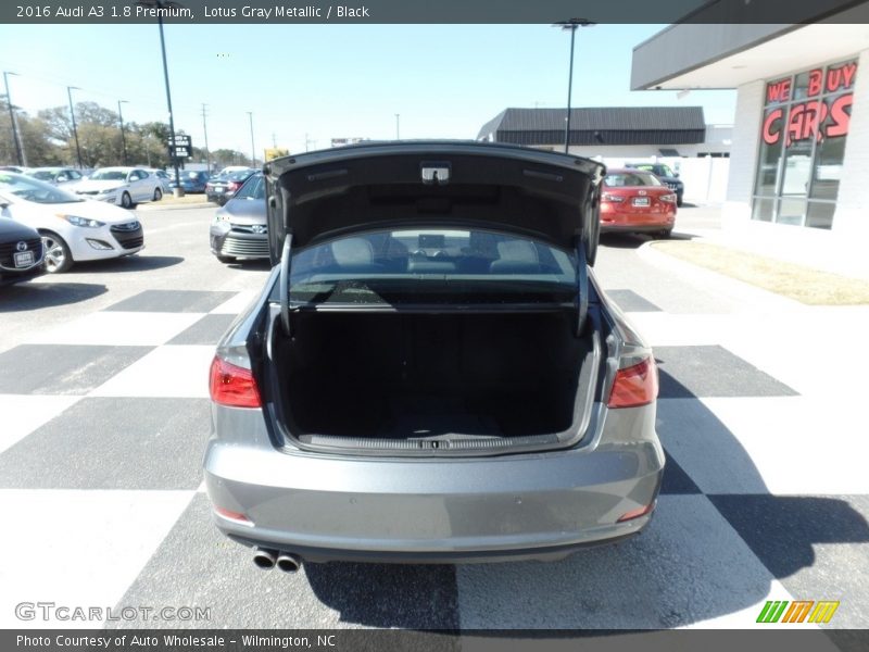 Lotus Gray Metallic / Black 2016 Audi A3 1.8 Premium