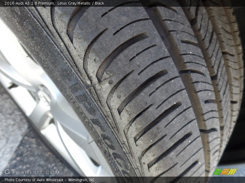 Lotus Gray Metallic / Black 2016 Audi A3 1.8 Premium