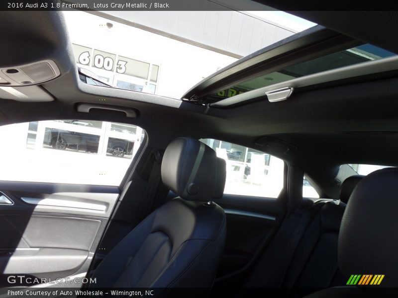 Lotus Gray Metallic / Black 2016 Audi A3 1.8 Premium