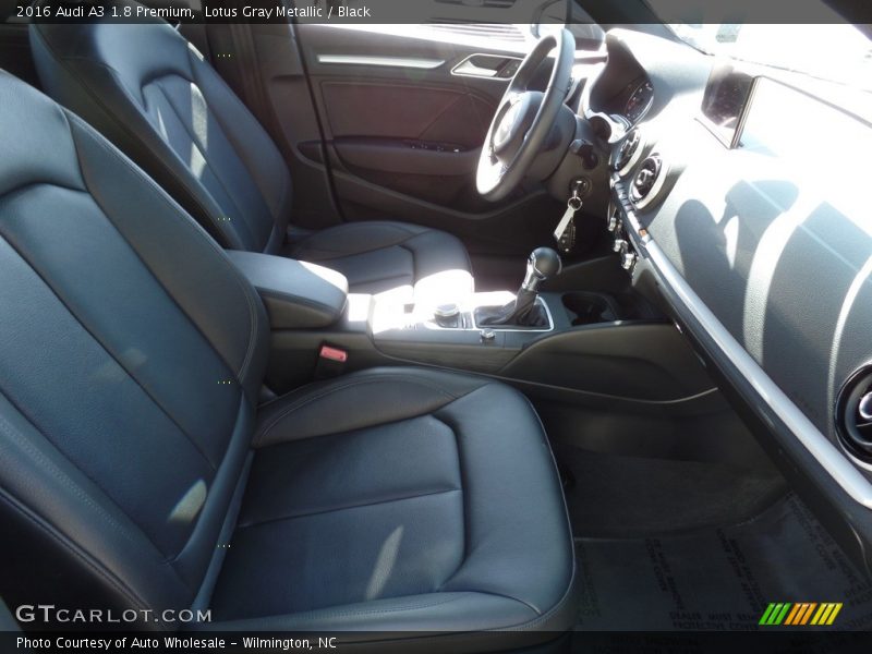 Lotus Gray Metallic / Black 2016 Audi A3 1.8 Premium