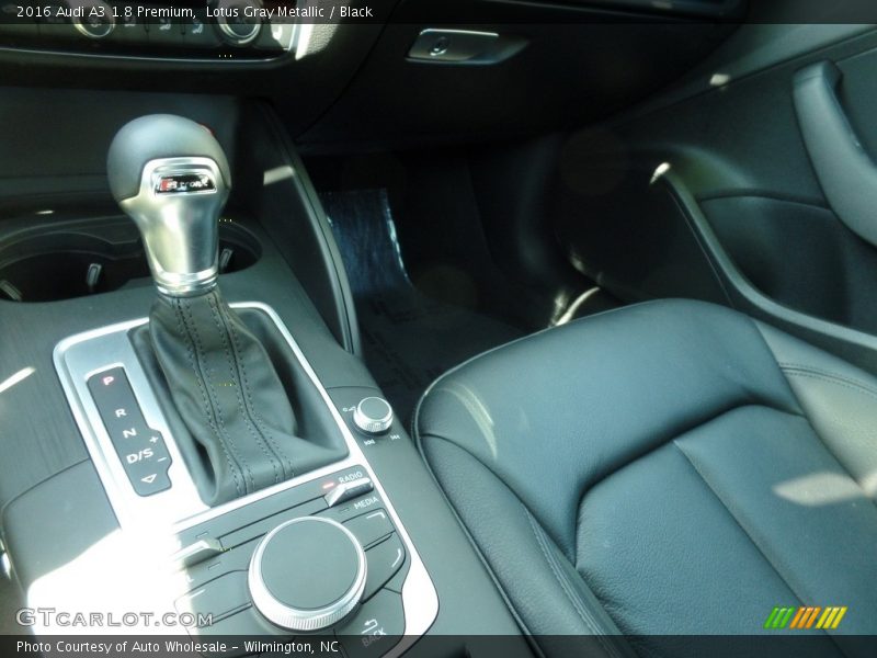 Lotus Gray Metallic / Black 2016 Audi A3 1.8 Premium