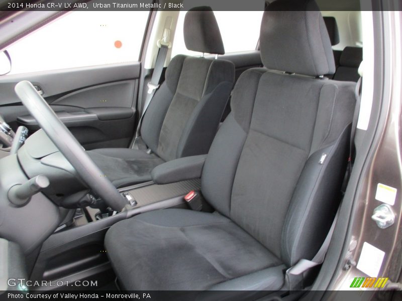 Urban Titanium Metallic / Black 2014 Honda CR-V LX AWD