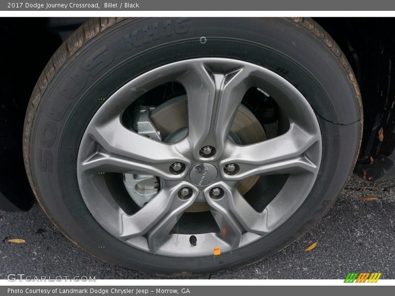 Billet / Black 2017 Dodge Journey Crossroad