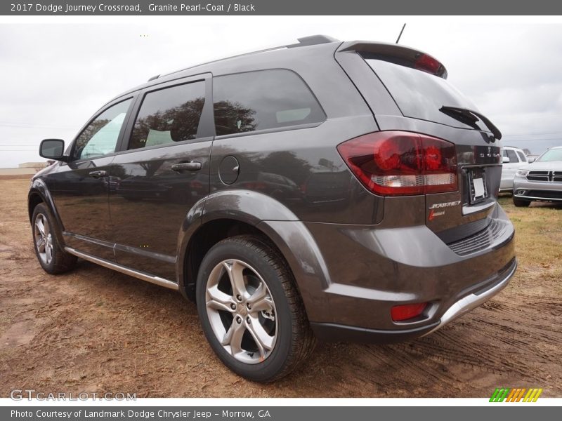 Granite Pearl-Coat / Black 2017 Dodge Journey Crossroad