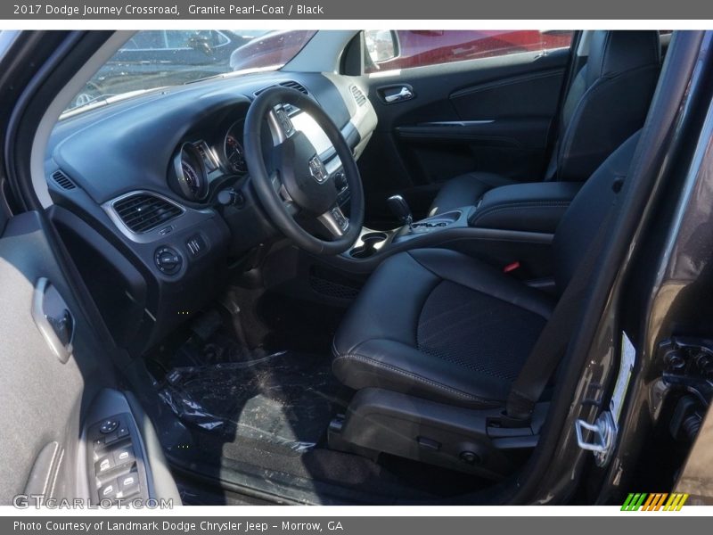 Granite Pearl-Coat / Black 2017 Dodge Journey Crossroad