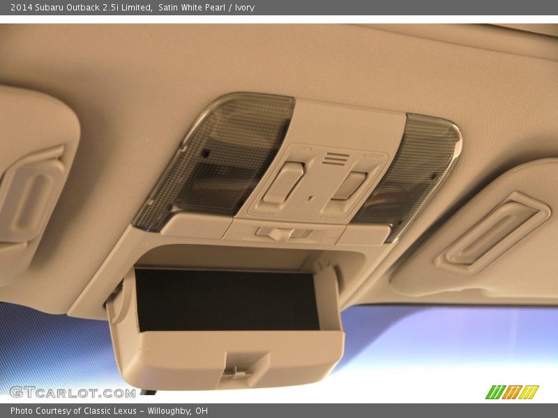 Satin White Pearl / Ivory 2014 Subaru Outback 2.5i Limited