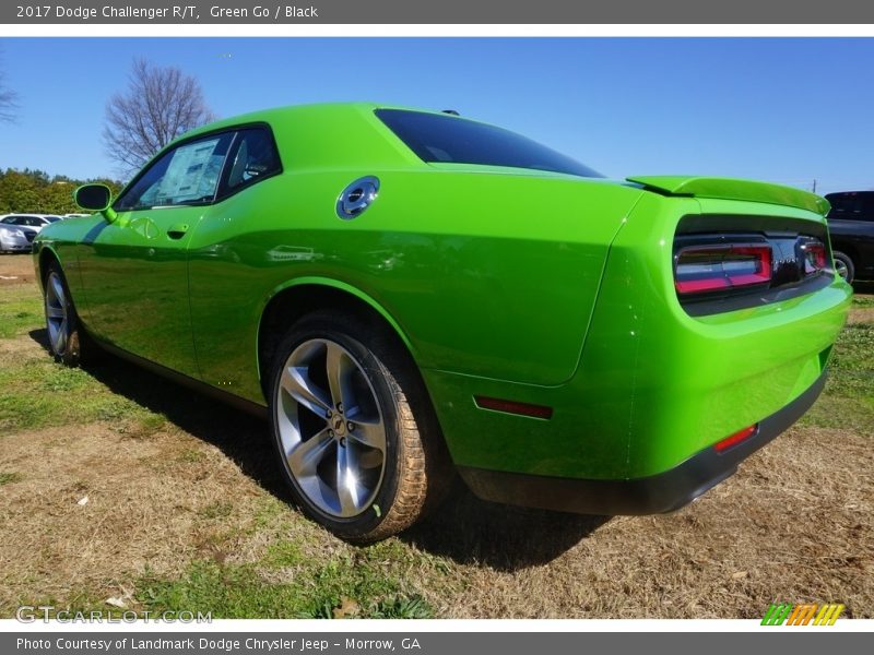 Green Go / Black 2017 Dodge Challenger R/T