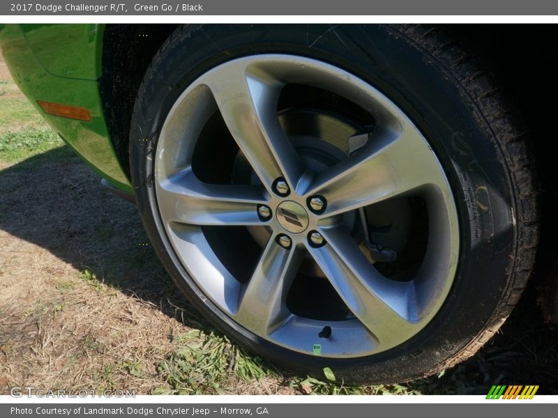 Green Go / Black 2017 Dodge Challenger R/T