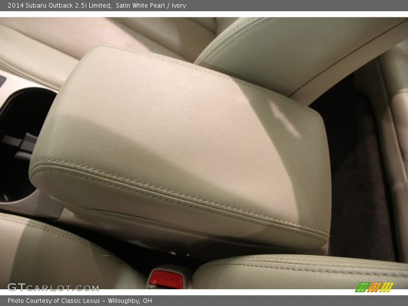 Satin White Pearl / Ivory 2014 Subaru Outback 2.5i Limited