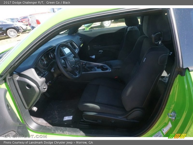 Green Go / Black 2017 Dodge Challenger R/T