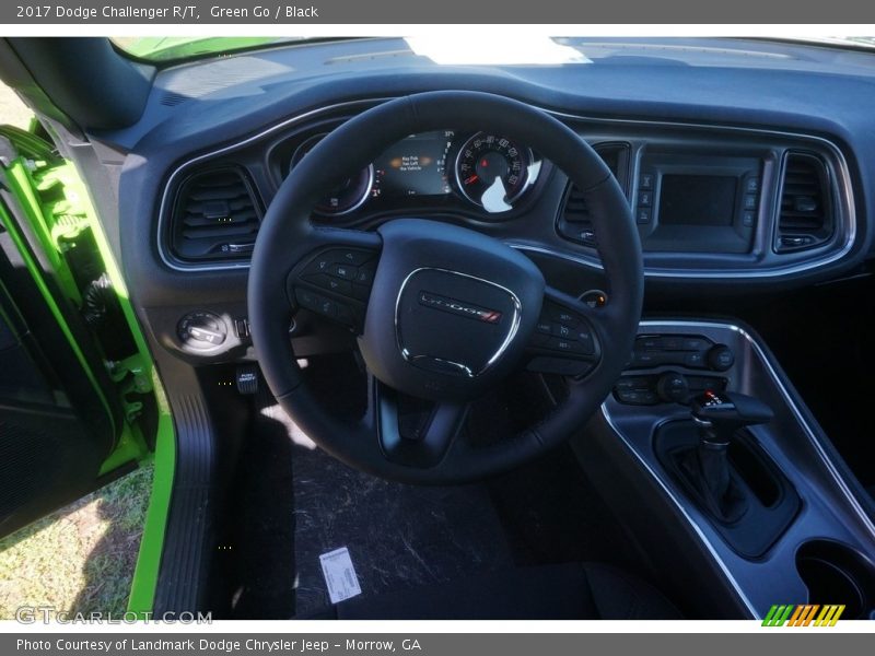 Green Go / Black 2017 Dodge Challenger R/T