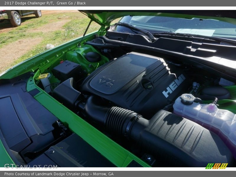 Green Go / Black 2017 Dodge Challenger R/T