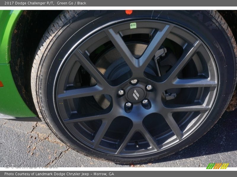 Green Go / Black 2017 Dodge Challenger R/T