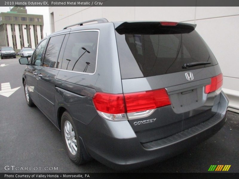 Polished Metal Metallic / Gray 2010 Honda Odyssey EX