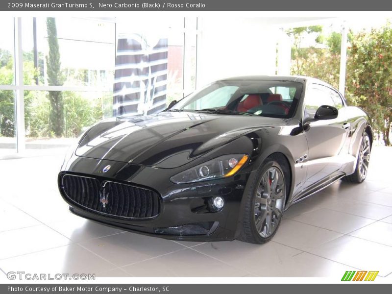 Nero Carbonio (Black) / Rosso Corallo 2009 Maserati GranTurismo S