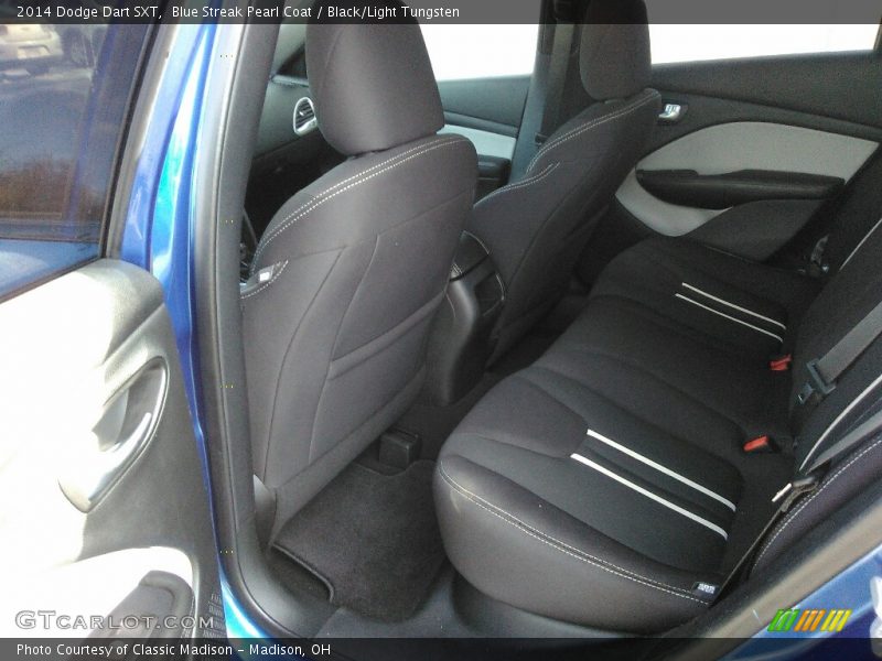 Blue Streak Pearl Coat / Black/Light Tungsten 2014 Dodge Dart SXT