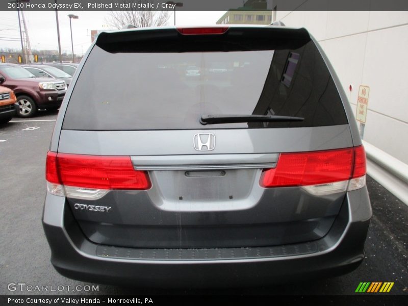 Polished Metal Metallic / Gray 2010 Honda Odyssey EX