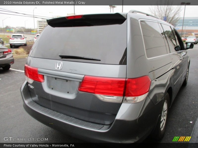 Polished Metal Metallic / Gray 2010 Honda Odyssey EX