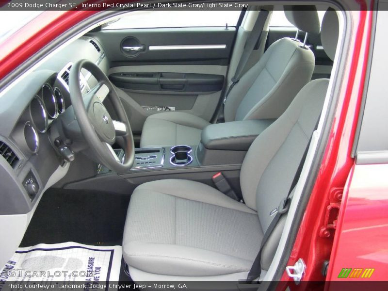 Inferno Red Crystal Pearl / Dark Slate Gray/Light Slate Gray 2009 Dodge Charger SE