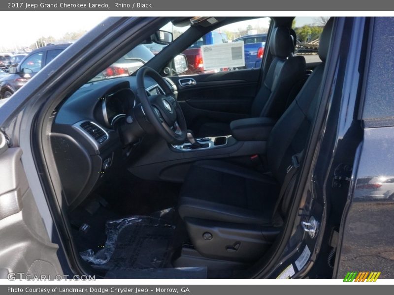 Rhino / Black 2017 Jeep Grand Cherokee Laredo