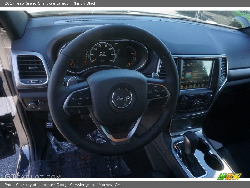 Rhino / Black 2017 Jeep Grand Cherokee Laredo