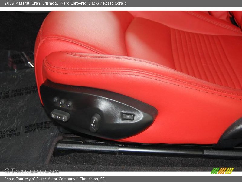 Nero Carbonio (Black) / Rosso Corallo 2009 Maserati GranTurismo S