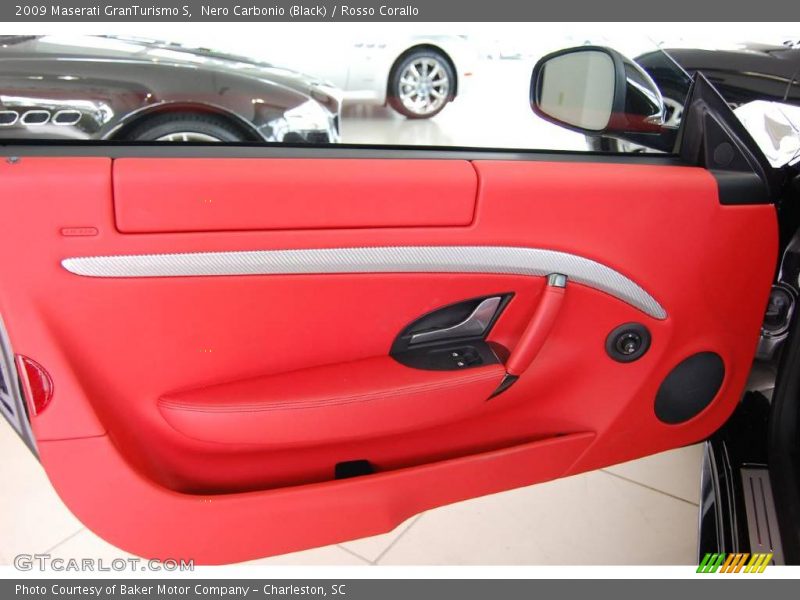 Nero Carbonio (Black) / Rosso Corallo 2009 Maserati GranTurismo S
