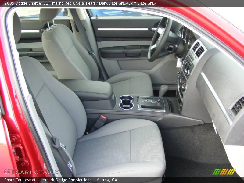 Inferno Red Crystal Pearl / Dark Slate Gray/Light Slate Gray 2009 Dodge Charger SE