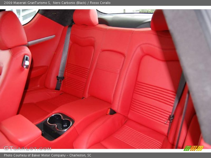 Nero Carbonio (Black) / Rosso Corallo 2009 Maserati GranTurismo S